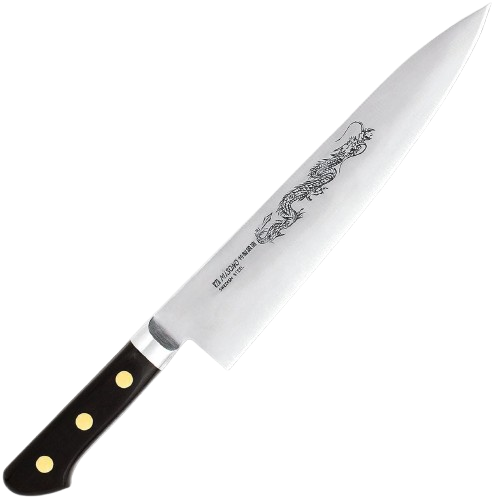 Dragon Engraved Swedish Steel Gyuto